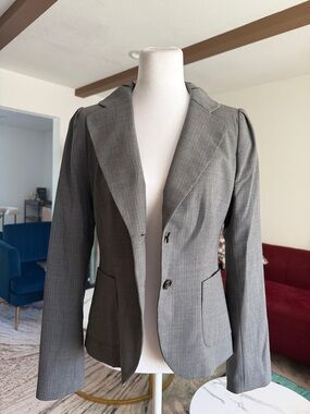 Banana Republic Gray Blazer